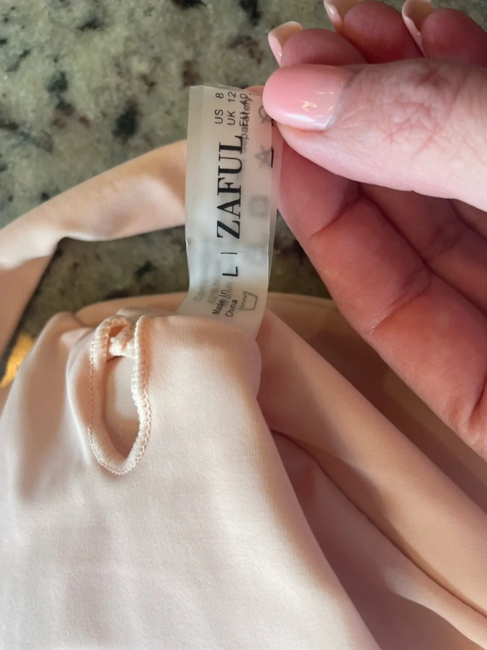 NWT Zaful Pale Pink Tie-Front Ruffle swim Crop Top 8